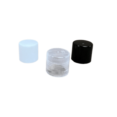 0.15 Ounce Plastic Lip Balm Caps
